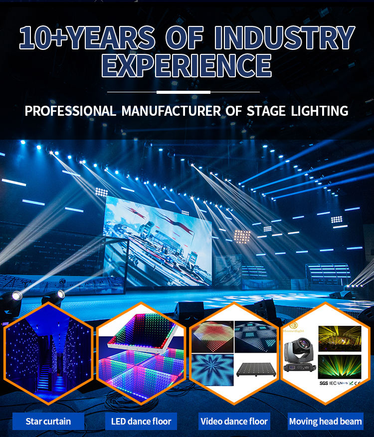 Professional Lease commercial activity lighting equipment 3D magic cube wall for performance Singing Contest