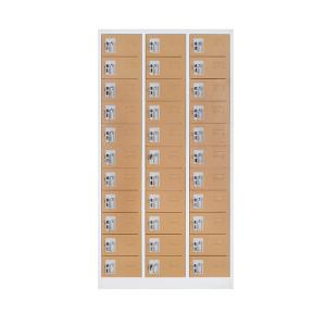 Wholesale Office Steel Filing Cabinet Storage Staff Mobile Phone Locker With 33 Doors from china suppliers