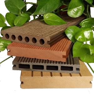 Wholesale 150 X 30MM Waterproof WPC Hollow Decking Plastic Deck Flooring Outdoor For Terrace from china suppliers