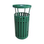 ISO18000 Certificate Modern 20gal Street Steel Outdoor Trash Can