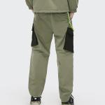 Waterproof Woven Wind Running Sports Track Jackets Multi Pocket Male Knit Cargo