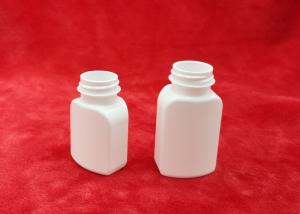 Wholesale High Density Polyethylene Empty Tablet Bottles , Square Pet Bottle For Pills Packaging from china suppliers