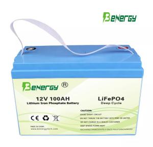 Wholesale 12V LiFePo4 Battery Pack 100AH 100A Max Charge Current Safe Replace Lead Acid Battery from china suppliers