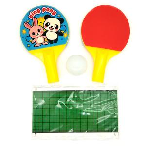 China Plastic Table Tennis Toy For Kids Promotional Mini Portable Cartoon Racket on sale