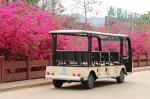 7.5KW Trojan Battery Sightseeing Electric Bus For Tourist Area 11 Passenger