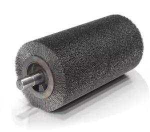Wholesale Industrial Cylindrical Polished Spiral Wire Roller Brush For Polishing from china suppliers