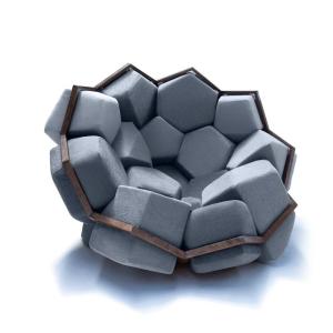 Wholesale New Designer Creative Molecular Ball Sofa Chair With Velvet Fabric from china suppliers