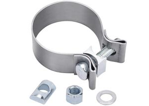 Wholesale 2.5&quot; 2 1/2 Narrow Band Muffler Seal 304 Stainless Steel Exhaust Clamps from china suppliers