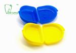 Small Colorful Plastic Orthodontic Retainer Case