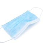 Eco Friendly CE FDA 3 Ply Non Woven Face Mask 17.5x9.5cm