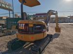 Used mini excavator CAT303 without driving cab hand earth digger China mini