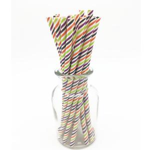 Wholesale Cartoon Outside Safe Paper Drinking Straws For Juice from china suppliers