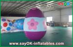 Decoration Colorful Inflatable Egg Easter Festival Decoration With Print