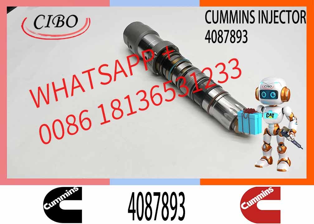 Diesel Fuel Injector 4326780 4001813 4087893 4088427 For Cummins QSK60 Engine