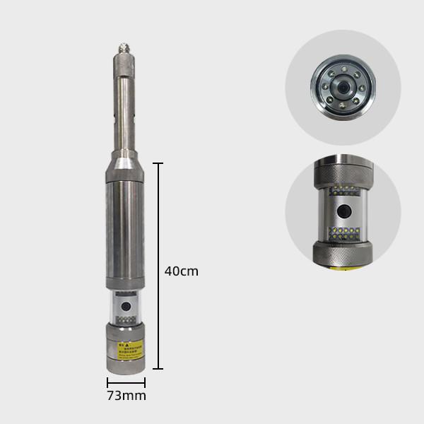 ISO 73mm Dual Borehole Camera , 20 MPA Water Well Inspection Camera 360 Degree