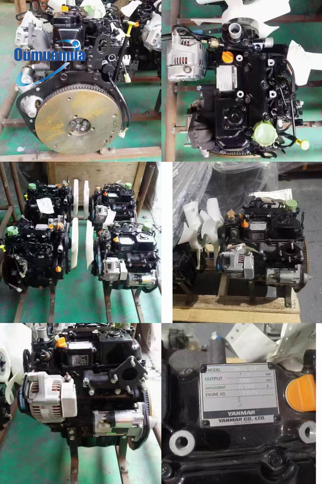 New Original 3TNM68 Yanmar Diesel Motor Assembly Environmentally Friendly