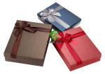 Colorful Corrugated Cardboard Jewelry Gift Boxes Small Size Offset Printing