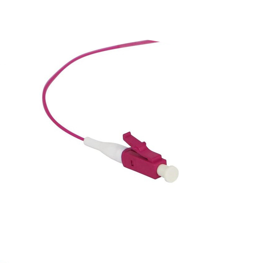 12 Color LC APC Pigtail , 2m 0.3dB iL LC Pigtail Single Mode LSZH 0