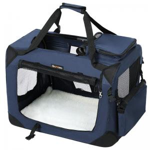 Wholesale Transport Stylish Songmics Pet Carrier Robust Crate Shape Keep Stable Durable from china suppliers