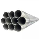 OEM ODM Galvanized Round Tube Q235 Q345 Mild Steel ERW Round Tube
