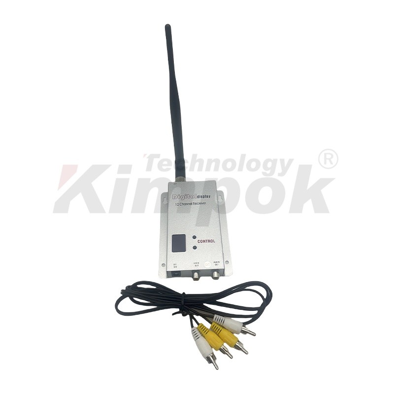 1.2G VTX 1.2Ghz 8W FPV Video Transmitter Receiver Ultra Long Range Video Link Image Transmission Drone VTX