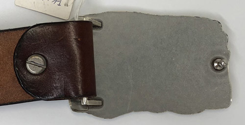 Crocodile Pattern Buckle Mens Casual Leather Belt 3.8cm Width 359g Weight