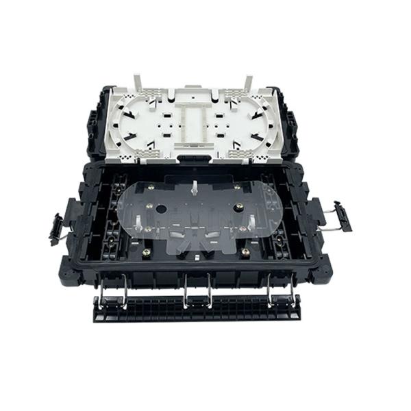 Wall Mounting 16 Port SC / LC Adapter 1X16 PLC Splitter KEXINT FTTH Well Designed