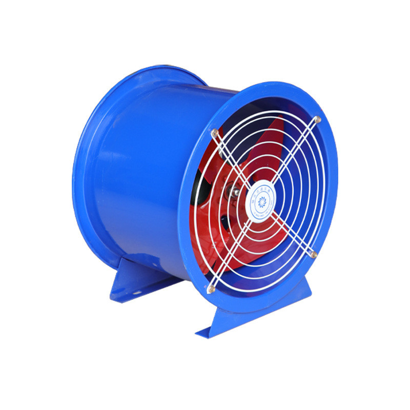220V Portable Warehouse Axial Air Ventilation Fan Flexible Small Volume