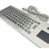 Buy cheap IP65 / IK07 Panel Mount Keyboard Stainless Steel Industrial Keyboard 2 Keys from wholesalers