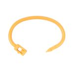 82mm Long Lasting Perment Bull Nose Ring In Yellow For Nose Piercing