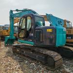 Used 135 Kobelco Excavator Blue Paint Second Hand Kobelco135 13 Ton