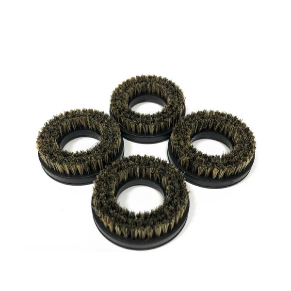 Round Shape Pressure Foot Brush , PCB Tongtai Router Brush Soft Bristles
