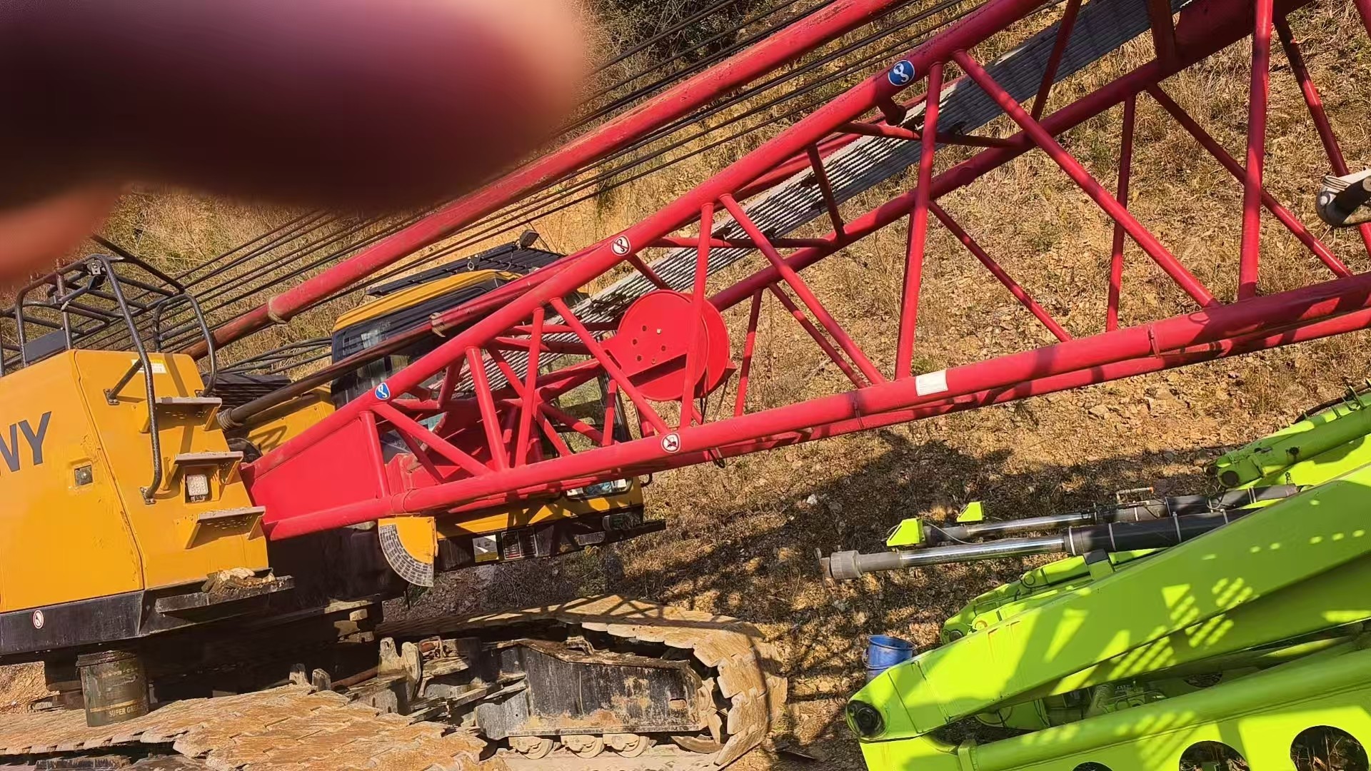 85 Ton Lattice Boom Crane Safe Operation and Energy Efficiency with After-sales Service