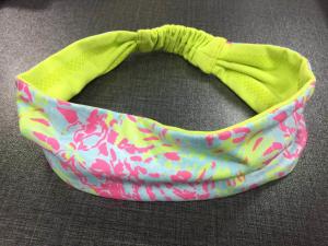 Wholesale Portable Fabric Gym Headband Female , Multiscene Sweatbands For Women from china suppliers