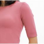 Women Buttery Soft Yoga half sleeve t shirt 150gsm Slim Fit Gym Fitness Crop Top