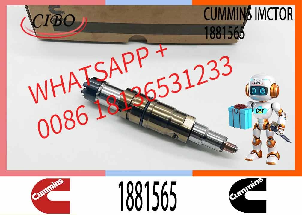1881565 Common Rail Diesel Engine Fuel Injector 2031835 1933613 2872544 For SCANIA