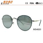 Classic culling round fashion metal sunglasses ,UV 400 Protection Lens,suitable