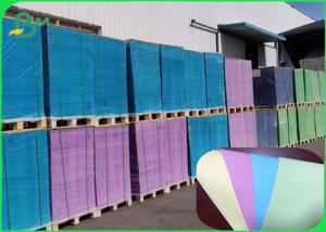 Wholesale 80gsm Blue Pink Yellow Green Bristol Color Paper For Wood Free Offset Printing from china suppliers