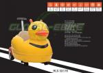 Yellow Baby Duck 6V 4.5Ah 2 Battery 2.4G Frequency Remote Control Kids E-car
