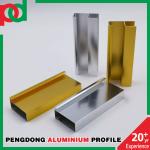 Foshan Manufacturer High Glossy Silver Polishing Aluminium Kitchen Cabinet