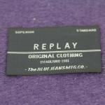 Sew On Clothes Woven Neck Labels Weaving Main Labels Tags Center Fold