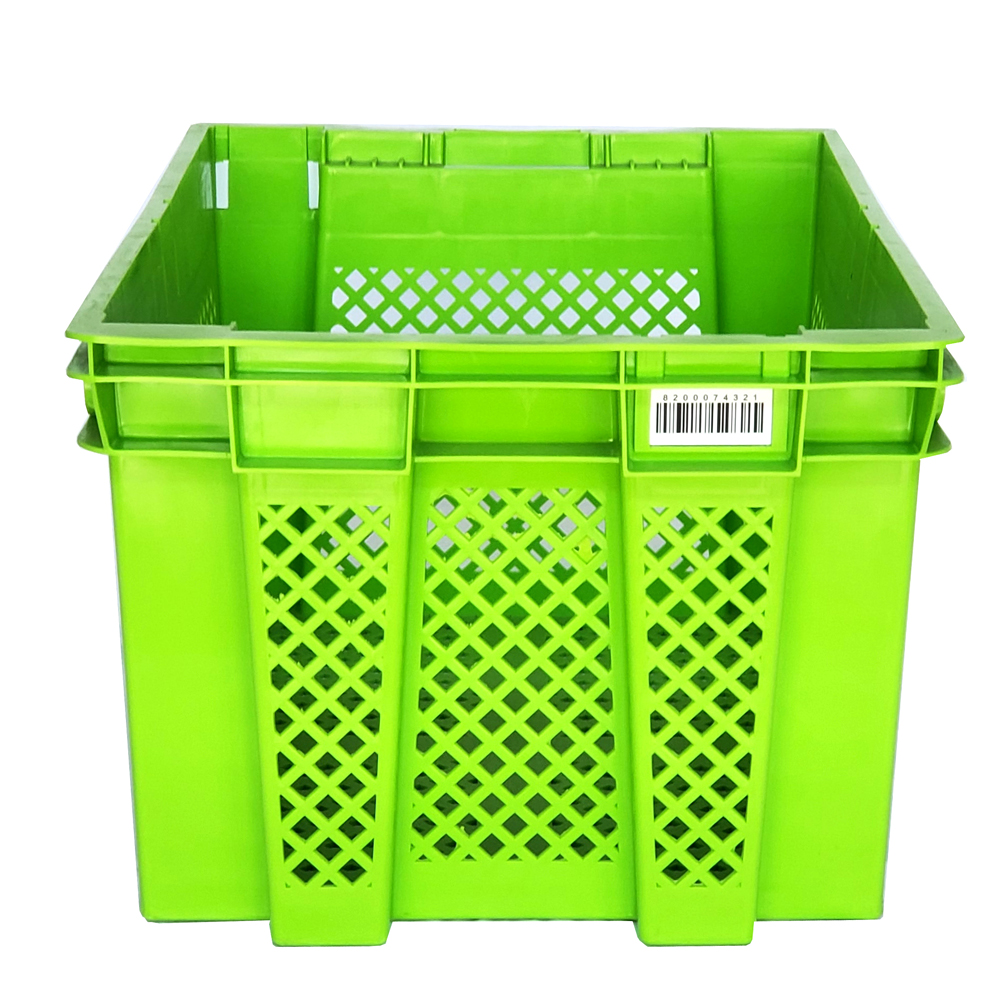 Egg Collapsible Plastic Crates Shipping Stacking Nesting Agricultural Supermarkets