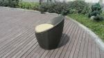 PE Rattan Obelisk Chair