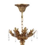 Antique copper crystal chandelier for Living room Bedroom (WH-PC-14)