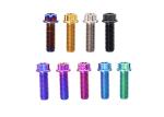 Anodized Titanium Torx Screws Perfect for Motorcycles Bicycles