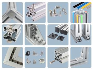 Wholesale OEM Aluminum T Slot Profile Aluminium Extrusion 3030 from china suppliers