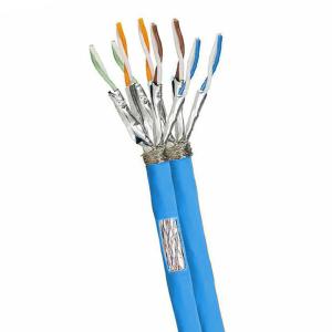 Wholesale PVC 23AWG SFTP CAT7A Cable 1000MHz High Speed Network Cable With Blue Jacket from china suppliers