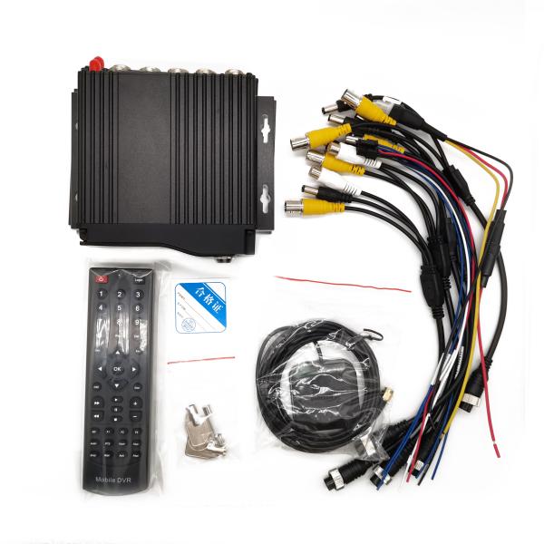 MDVR System Car Black Box 4G GPS WiFi 4CH 1080P Sd Card Storage