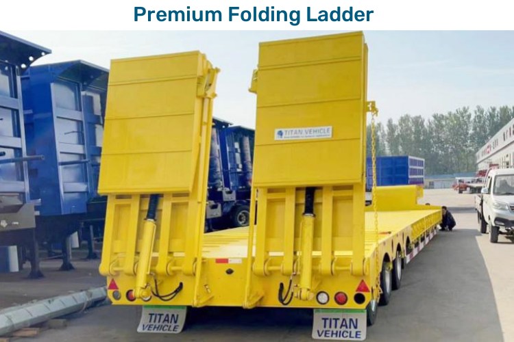 TITAN 3 Axle Low Bed Semi Trailer for Sale Price