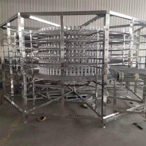 Wholesale Factory Manufacturer Croissant/Bread Production Line Cooling Tower/ Bread Spiral Cooler from china suppliers